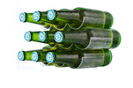 RakaStaka Beer Bottles - Space-Saving Beer Bottle Racks Ideal for in the Fridge (1 x Pack of 3) Supports 12+ Bottles  - As featured on Dragons' Den